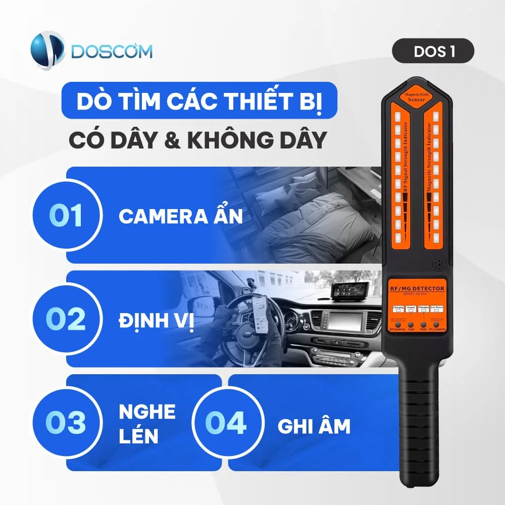 Máy dò nghe lén Dos1