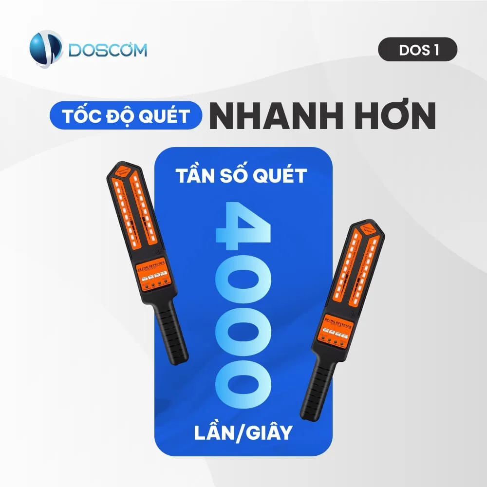 Tốc độ quét mạnh mẽ