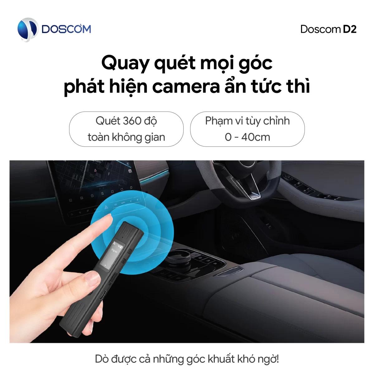 Thiết bị dò D2 Doscom