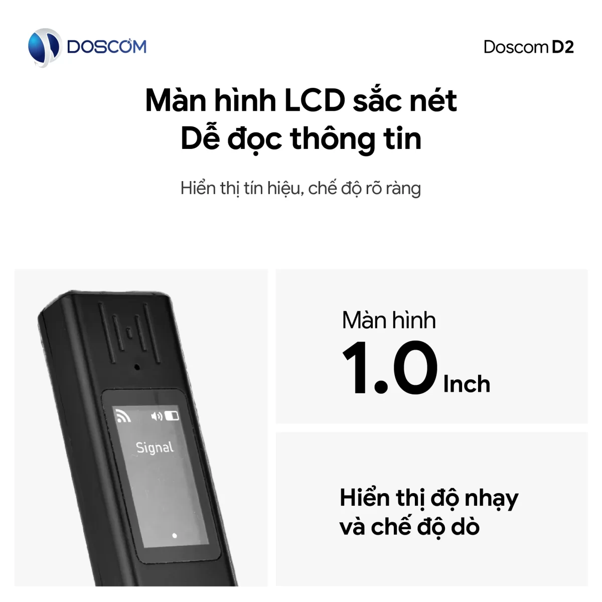 Thiết bị dò D2 Doscom