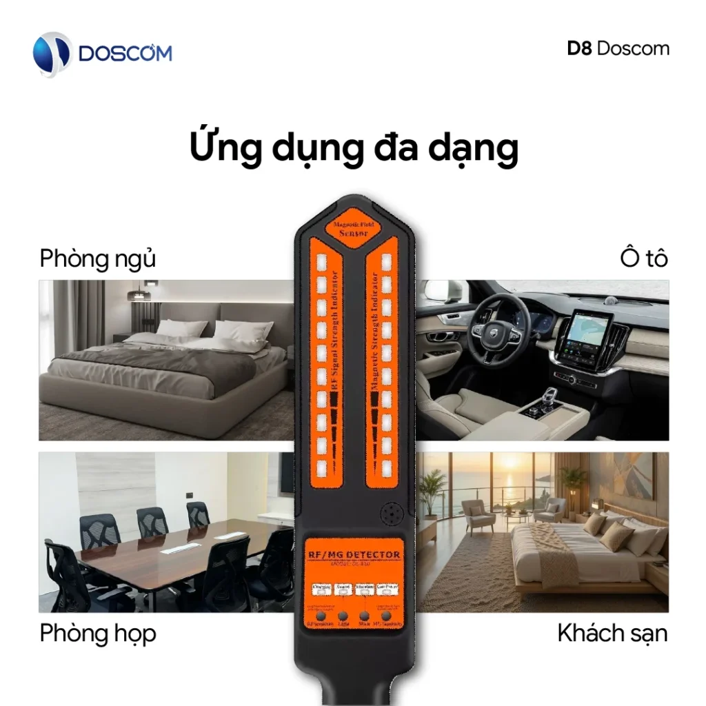 Dò được mọi không gian, bảo vệ sự riêng tư của khách hàng