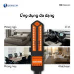Thiết bị dò D8 Doscom - Chuyên dò tìm thiết bị đặt lén thế hệ mới