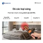 Phát hiện nhiều loại sóng GSM, GPS, Wifi