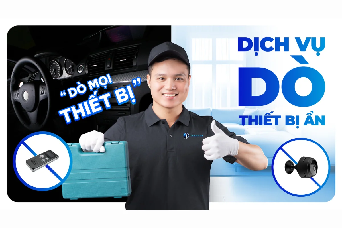 Dịch vụ dò tìm thiết bị ẩn của Doscom