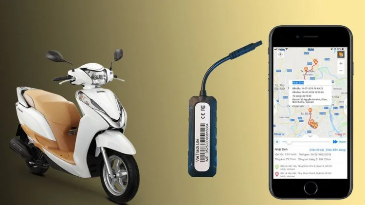 Thiết bị định vị xe máy