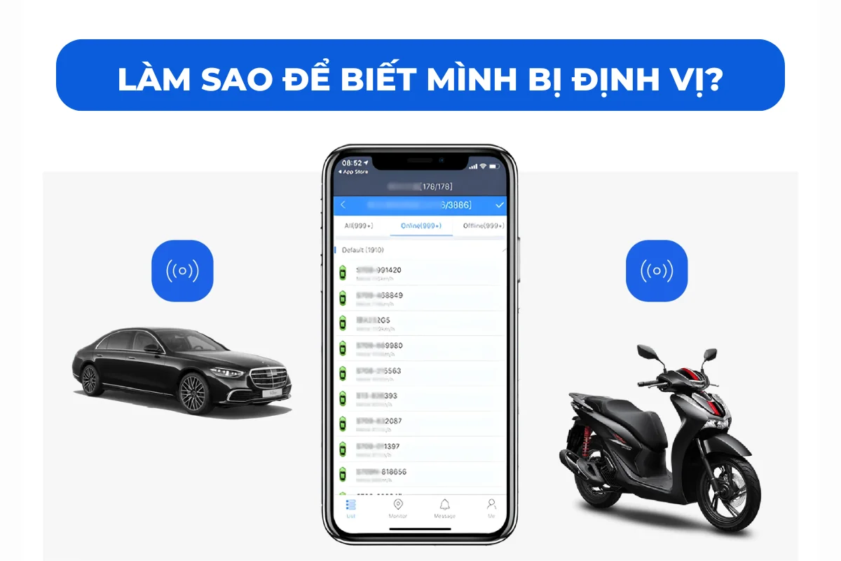 Làm sao để biết mình bị định vị?