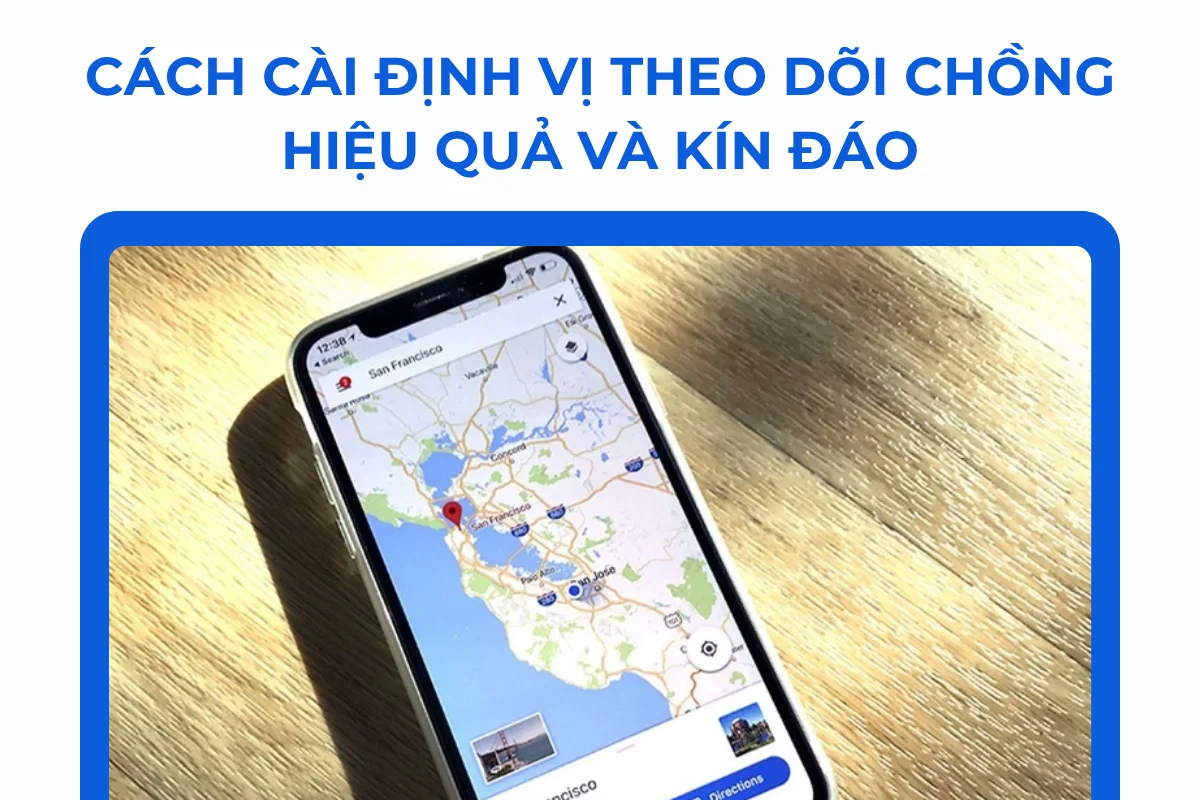 Cách cài định vị chồng hiệu quả