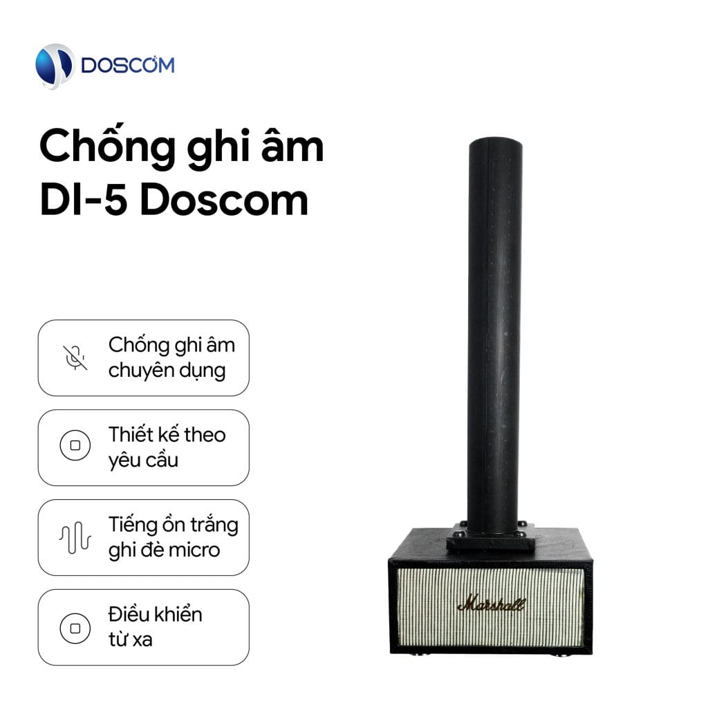 Thiết bị chống ghi âm dạng loa Di5 Doscom