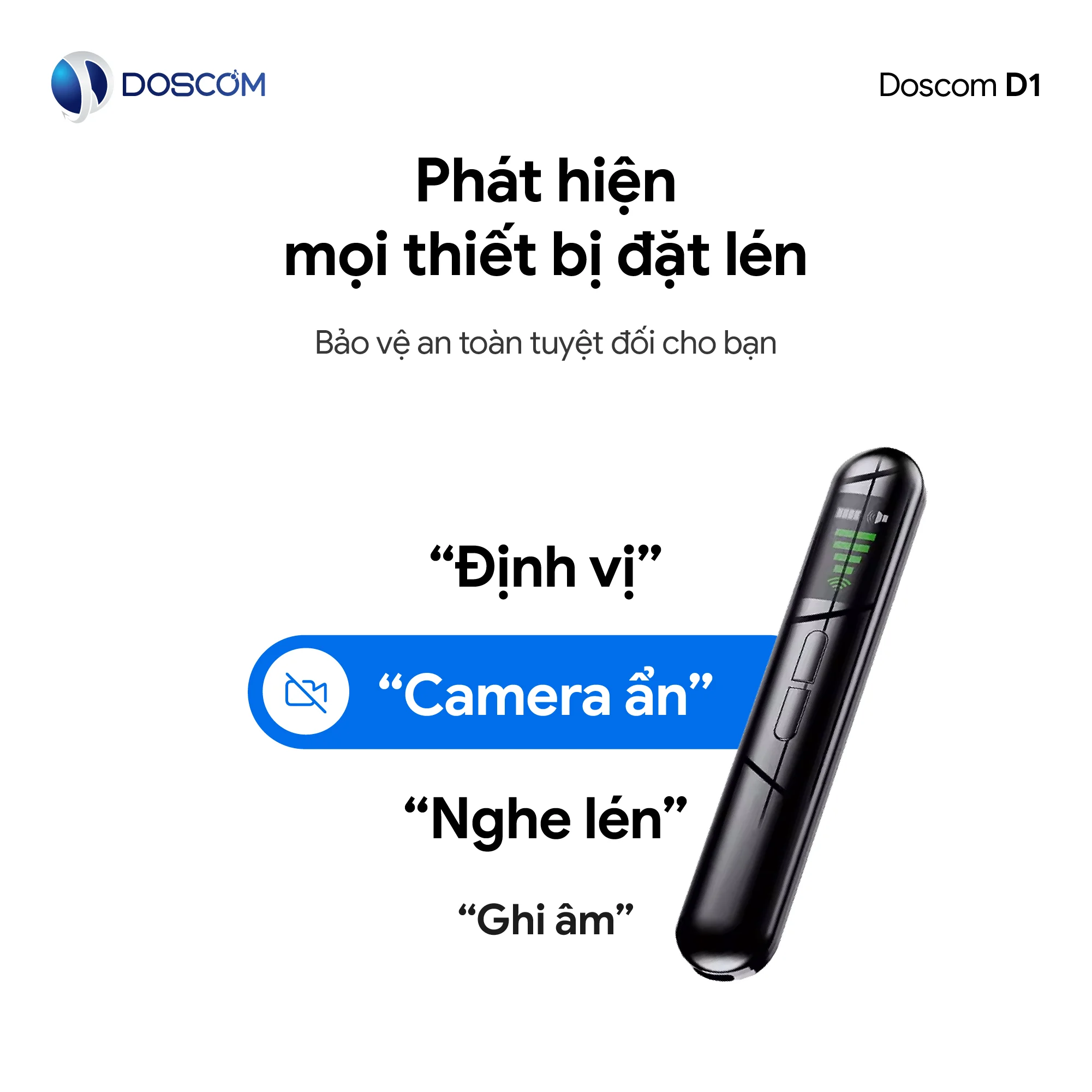 Dùng máy dò thiết bị nghe lén