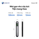 Máy dò camera ẩn, định vị ẩn, ghi âm, nghe lén ẩn D1 Doscom