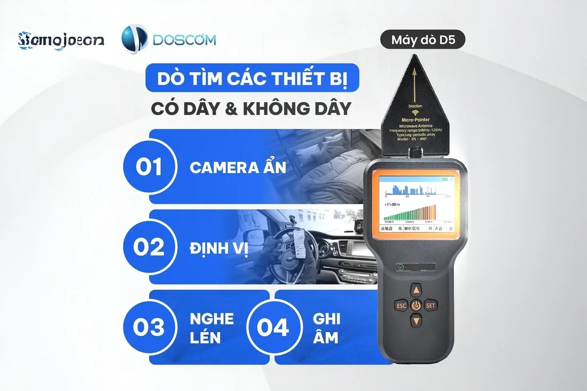 Phân biệt các thiết bị chống ghi âm và pháp lý khi sử dụng