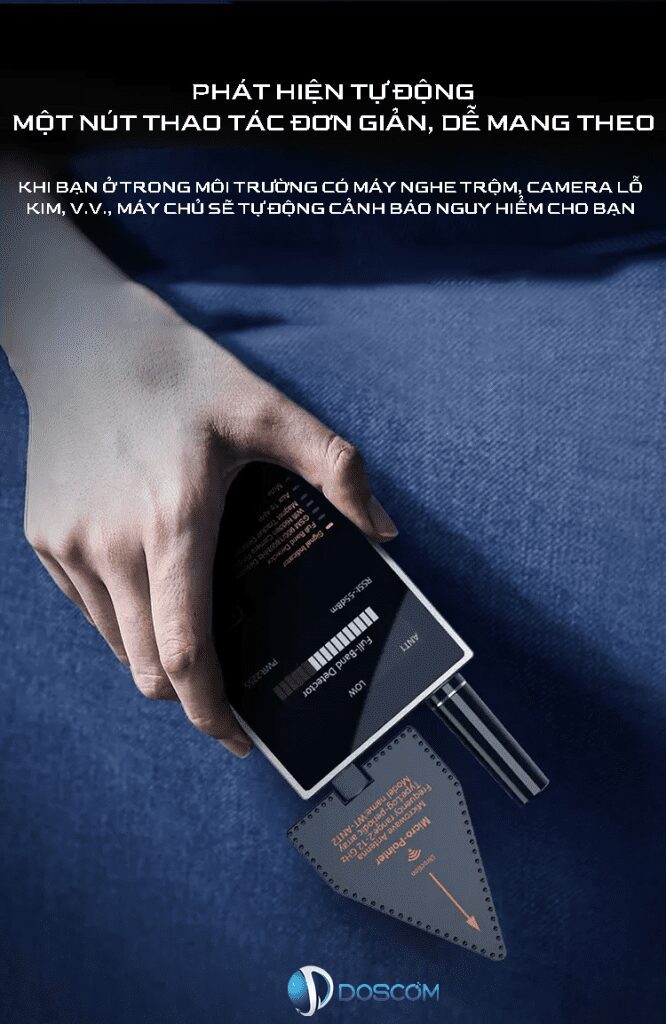 THIẾT BỊ DÒ ĐỊNH VỊ, RỆP, CAMERA ẨN D3