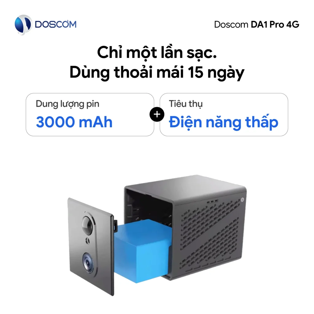 Pin sử dụng 15 ngày