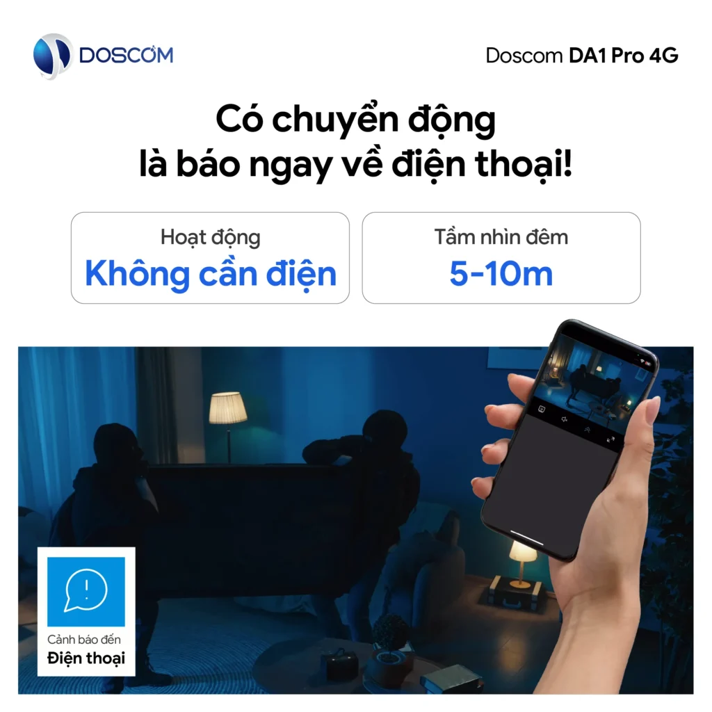 Quan sát trực tiếp qua điện thoại