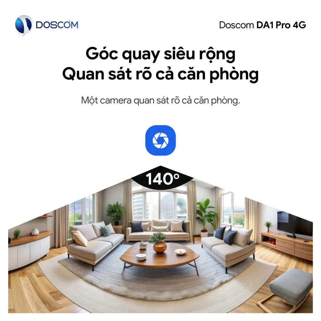 Quan sát toàn cảnh góc rộng