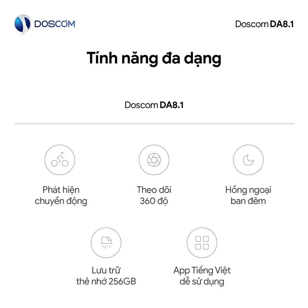 Tính năng đa dạng