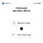 Doscom – Chính sách bảo hành