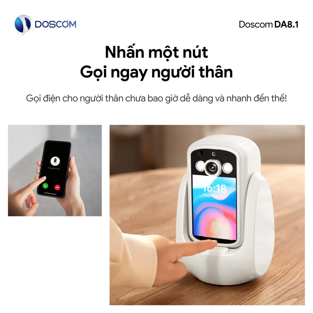 Gọi video dễ dàng chỉ với 1 nút bấm