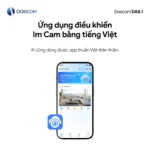 Camera Wifi DA8.1 gọi video 2 chiều Doscom
