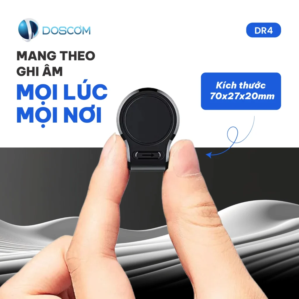 Nhỏ gọn, dễ mang theo mọi lúc mọi nơi