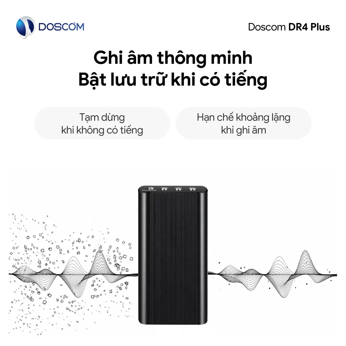 Thiết bị ghi âm chuyên dụng DR4 Plus