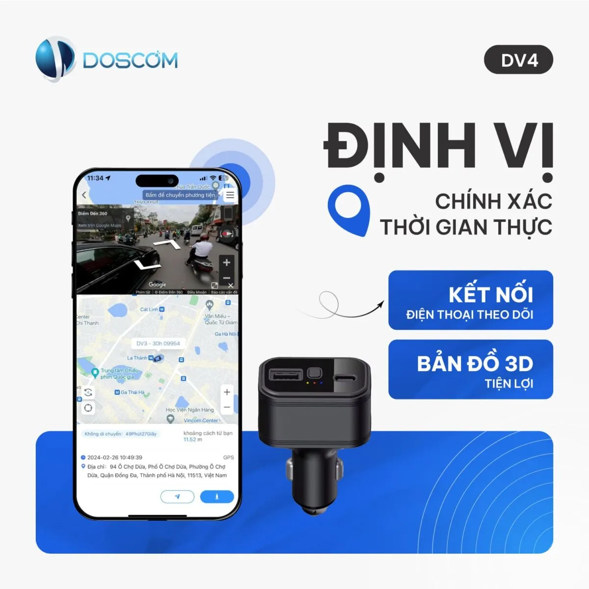 Định vị chuẩn xác thời gian thực