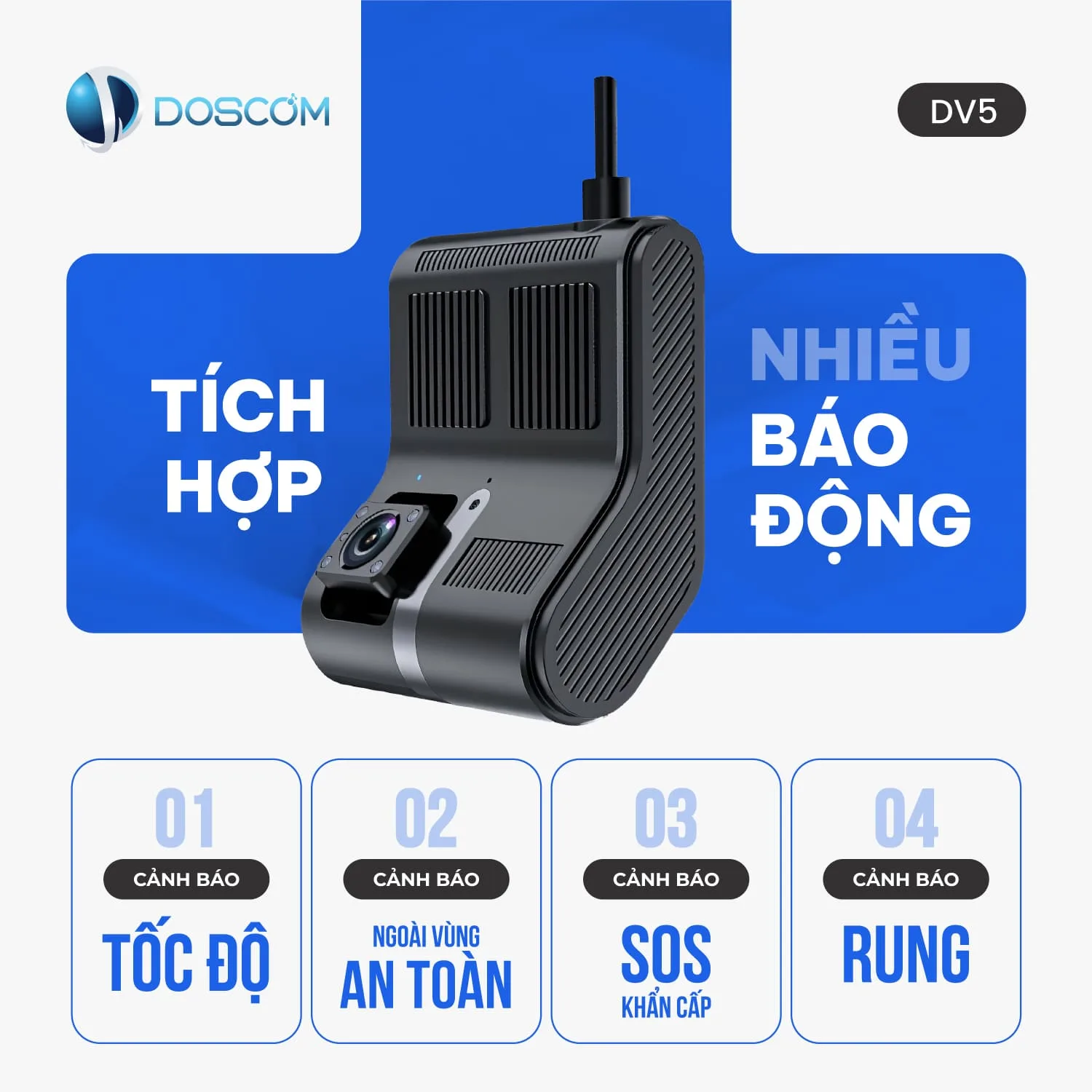 Tích hợp nhiều báo động