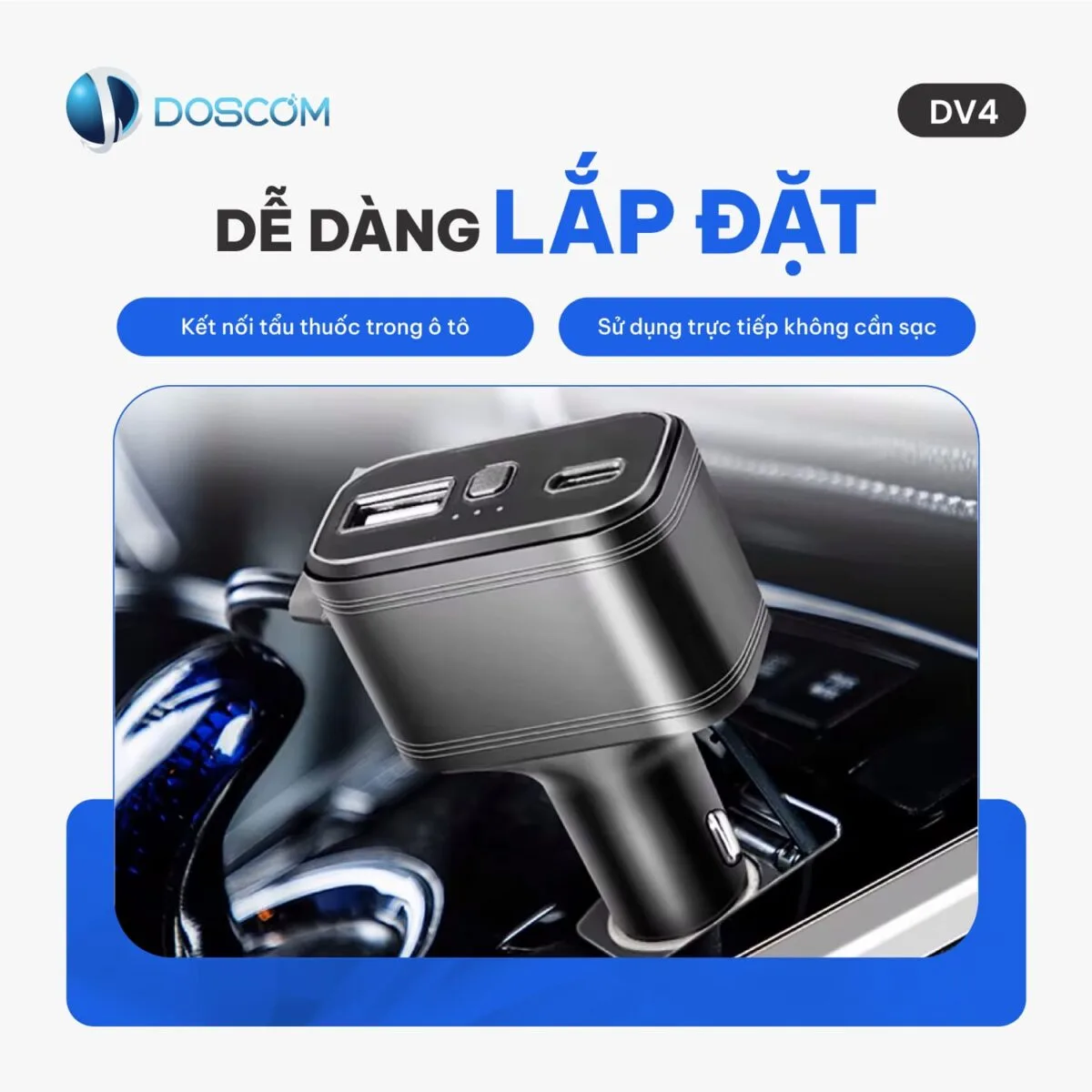 Dễ dàng lắp đặt theo dõi xe