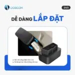 Dễ dàng lắp đặt theo dõi xe