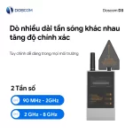 Dò nhiều tần sóng khác nhau, tăng độ chính xác