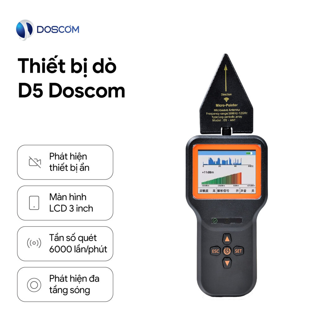 Thiết bị dò D5 Doscom