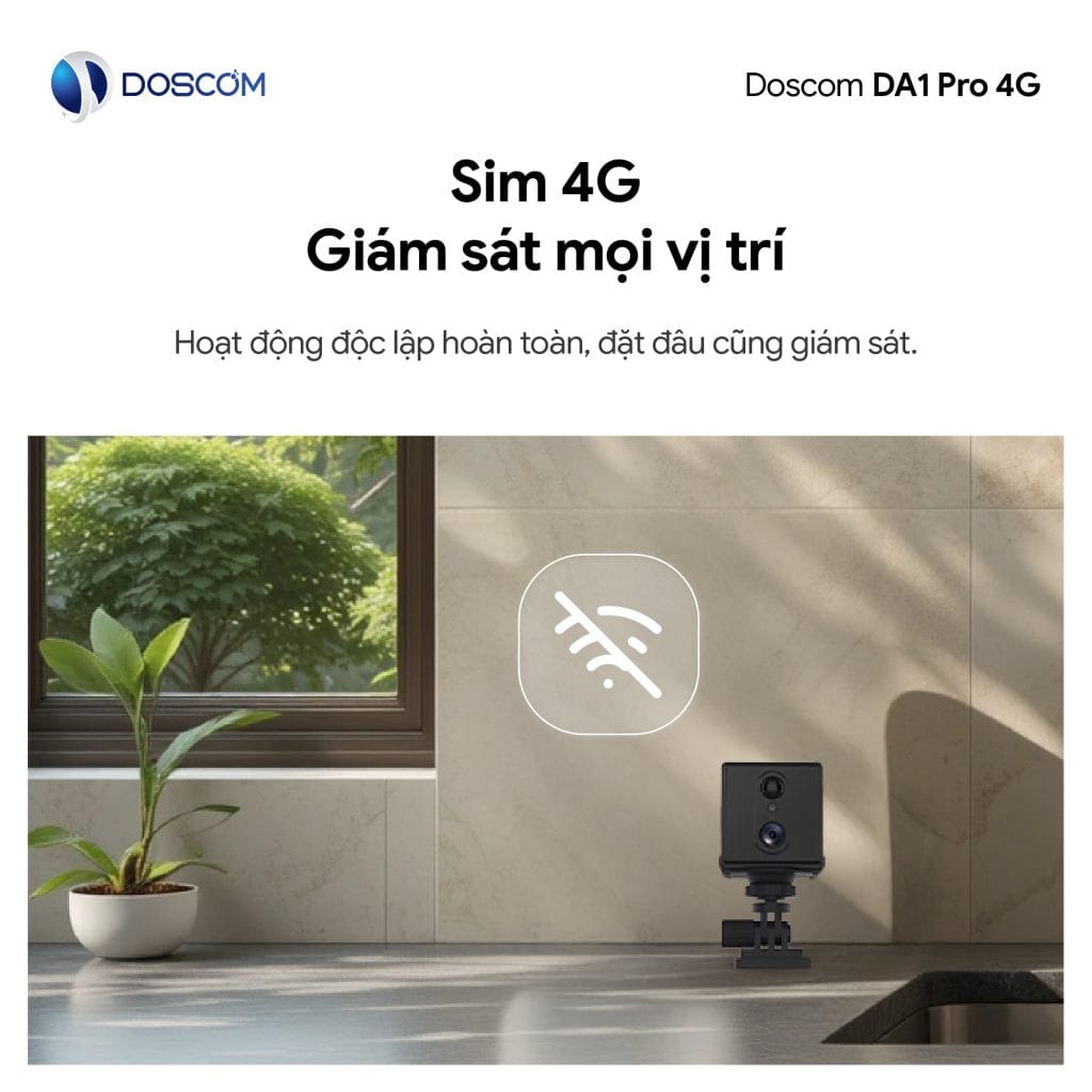 Camera mini 4G DA1 Pro Doscom