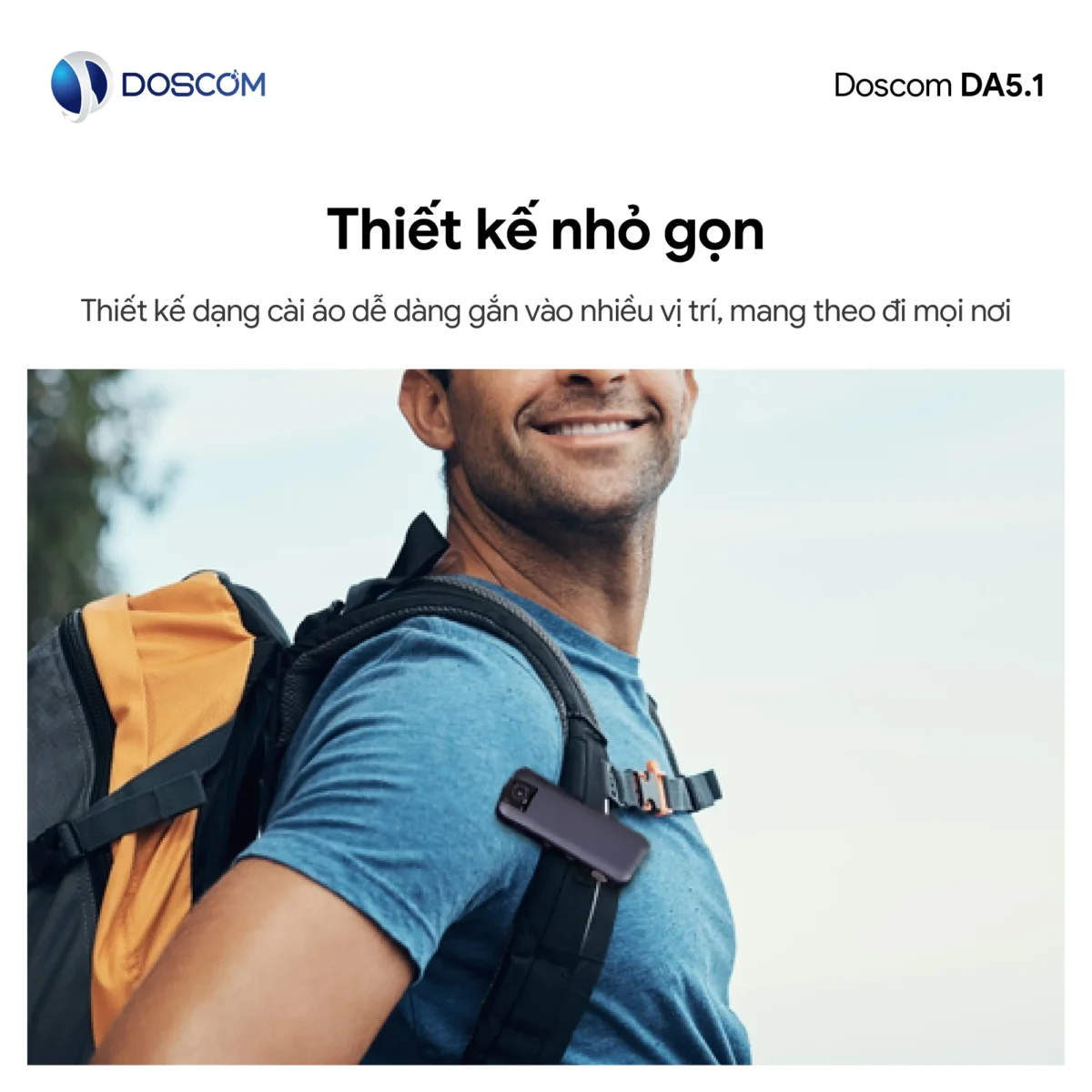 Thiết kế nhỏ gọn, cứng cáp