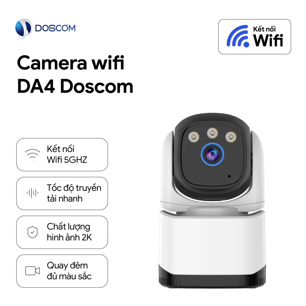 Camera WiFi tốc độ cao 5GHz Doscom