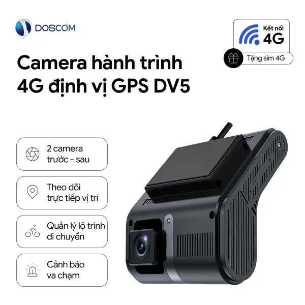 Camera hành trình định vị DV5 Doscom