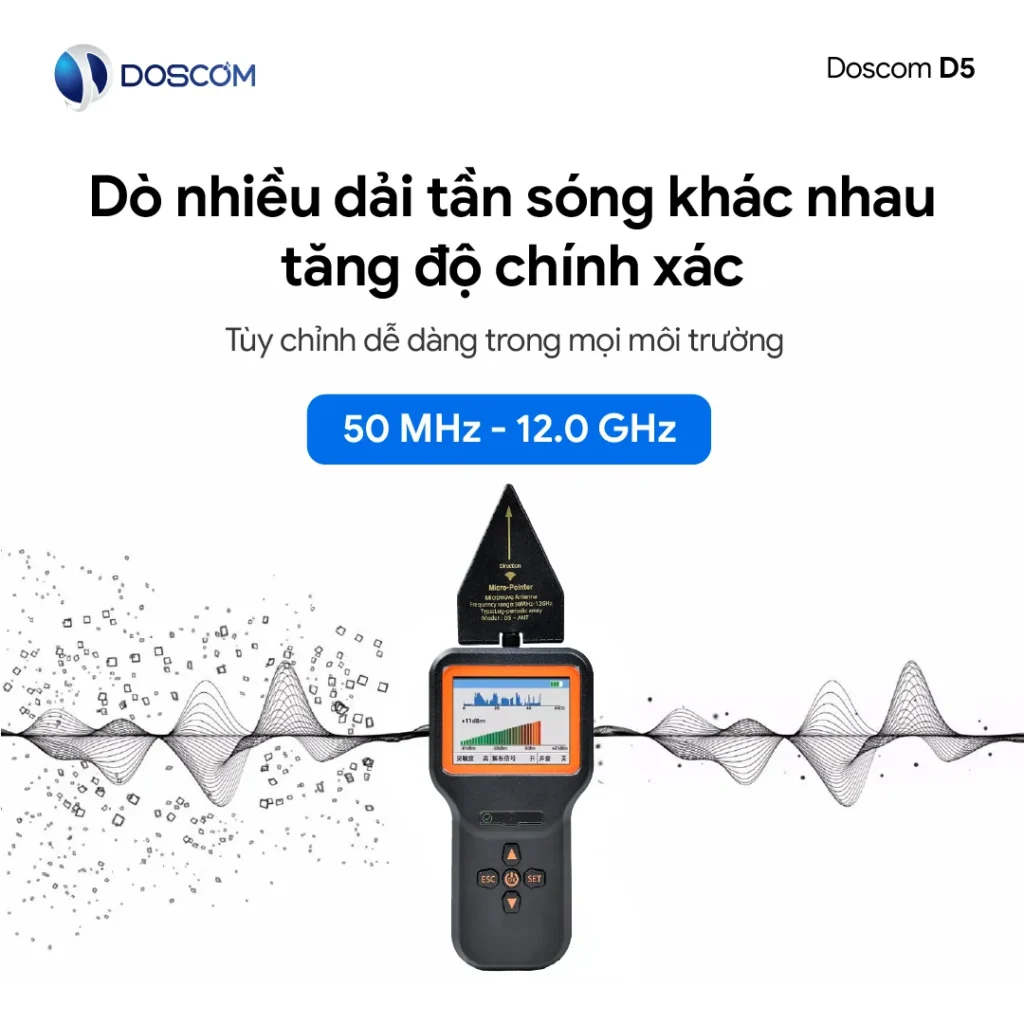 Thiết bị dò D5 Doscom