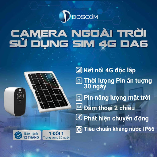 DOSCOM – đơn vị kinh doanh camera uy tín 