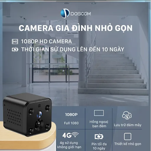 Dữ liệu camera được lưu trữ an toàn trên dịch vụ Lưu trữ đám mây