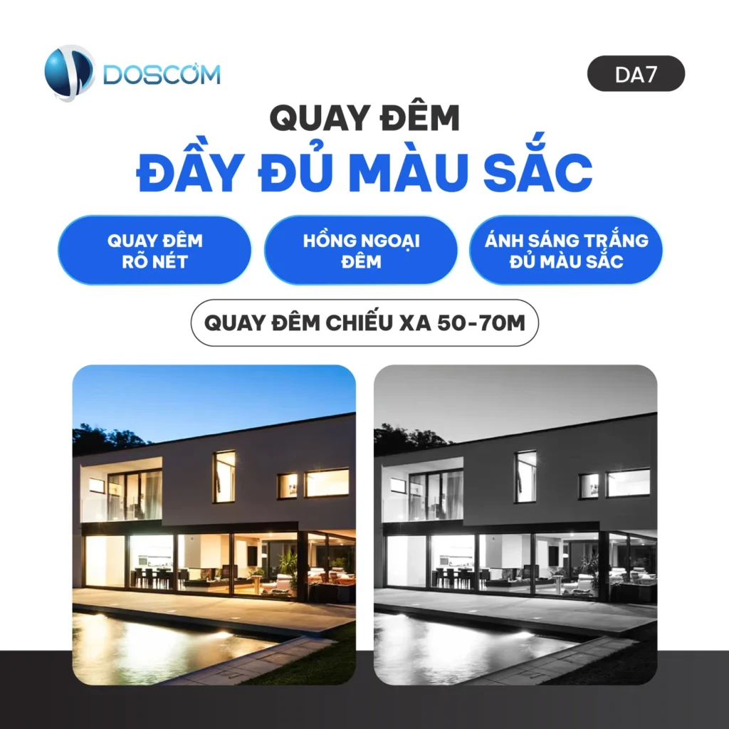 Quay đêm đầy đủ màu sắc
