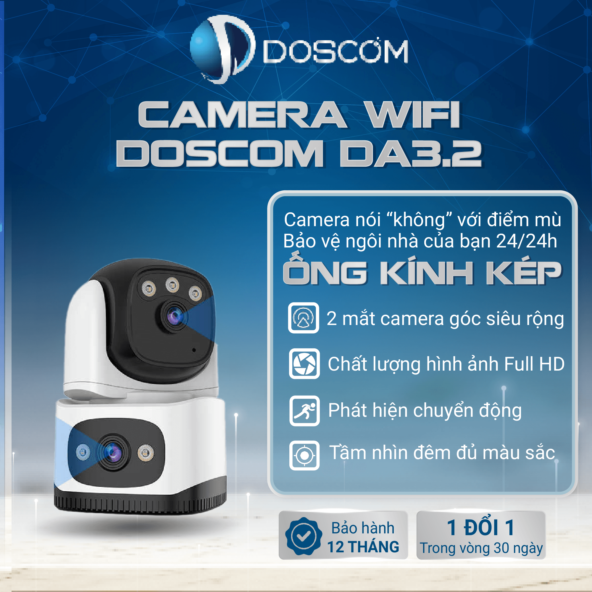 Dascom Camera DOSCOM - Lắp đặt thiết bị định vị, thiết bị chống ghi âm tốt nhất hiện nay