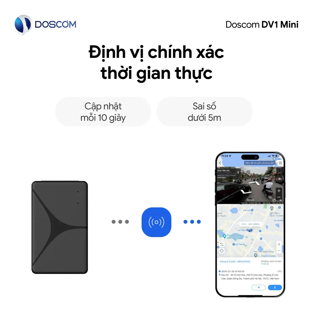 Định vị nghe lén oto có thể ghi lại mọi âm thanh trong xe và được tích hợp định vị GPS