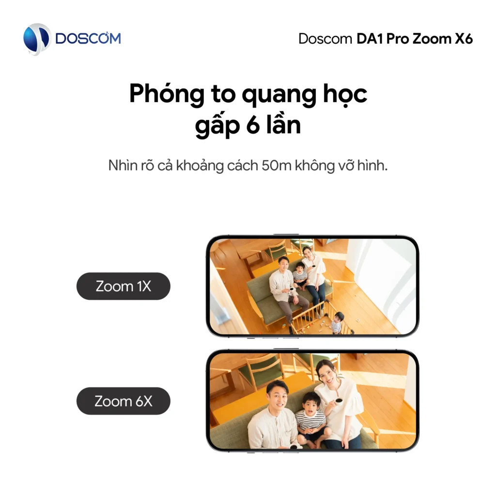 Quan sát trực tiếp qua điện thoại