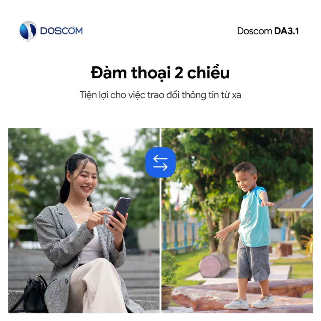 Đàm thoại 2 chiều linh hoạt