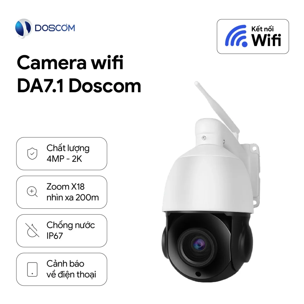 Camera Wifi DA7.1 Doscom