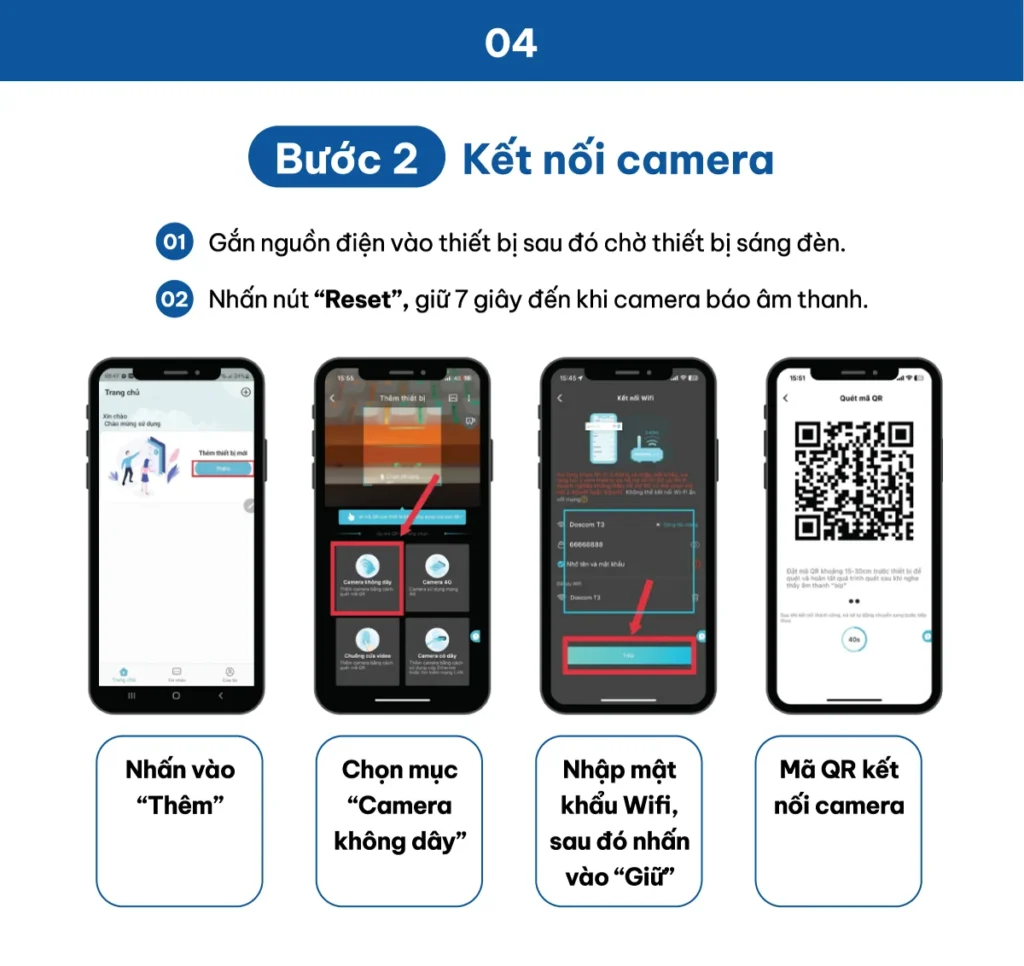 Hướng dẫn sử dụng Camera Wifi DA3.2