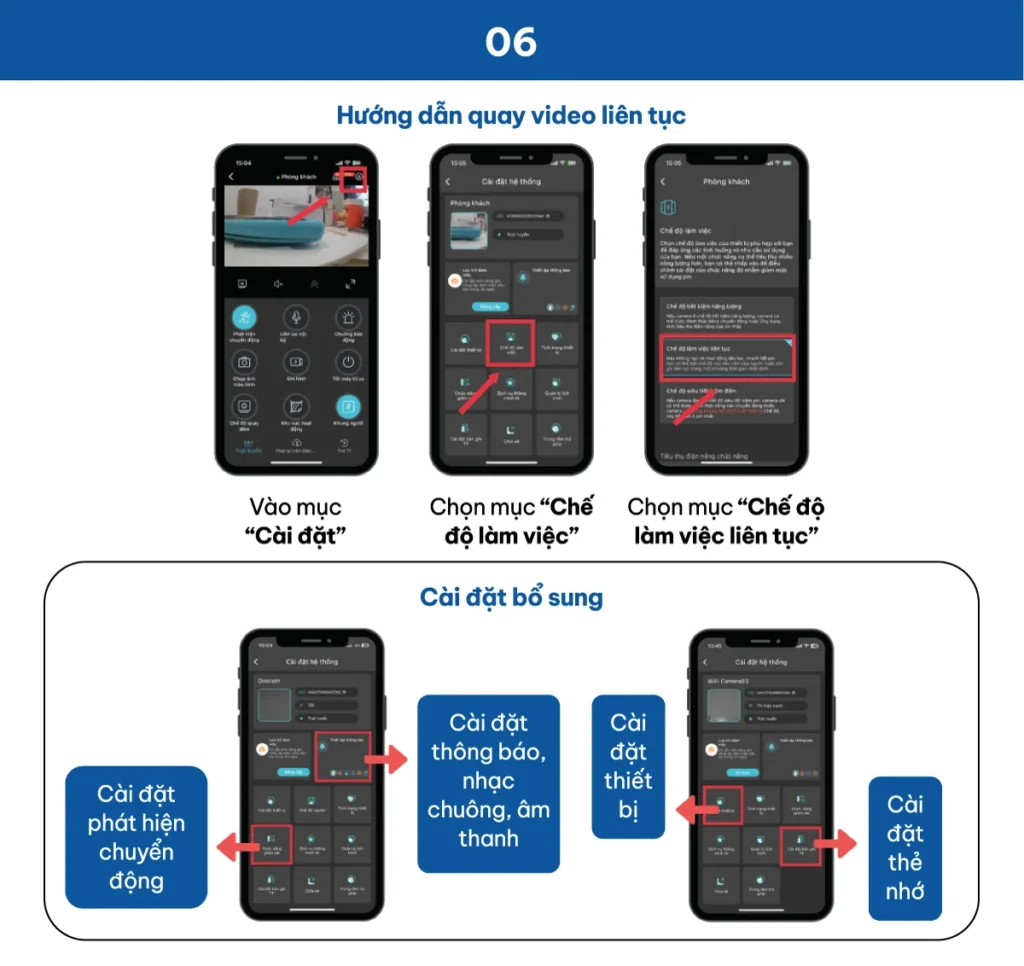 Hướng dẫn sử dụng Camera Wifi DA3.2