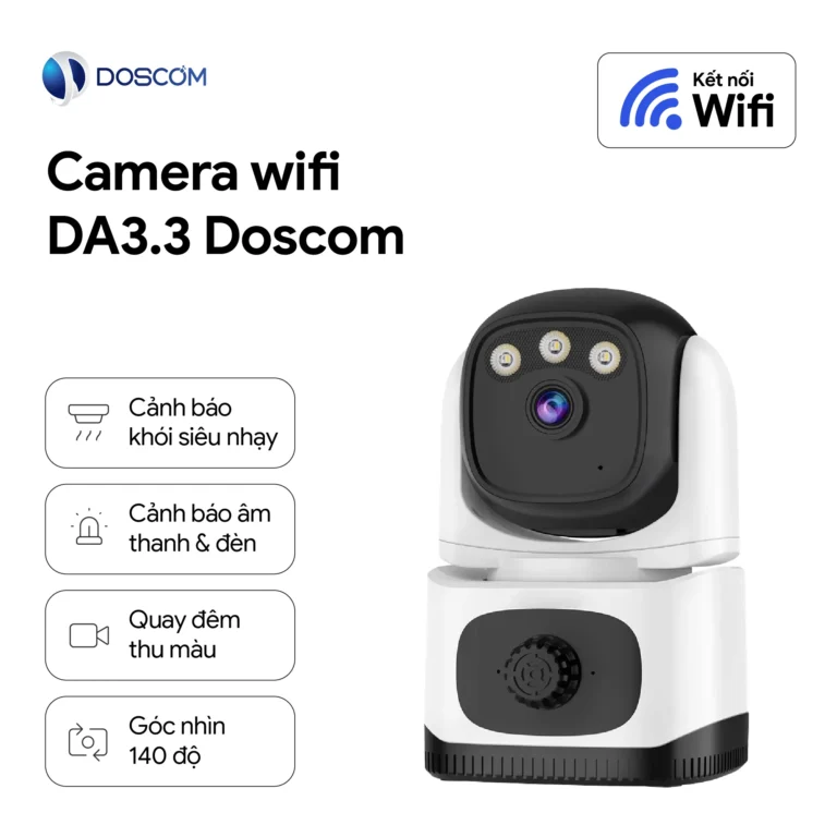 Camera báo khói siêu nhạy DA3.3 Doscom