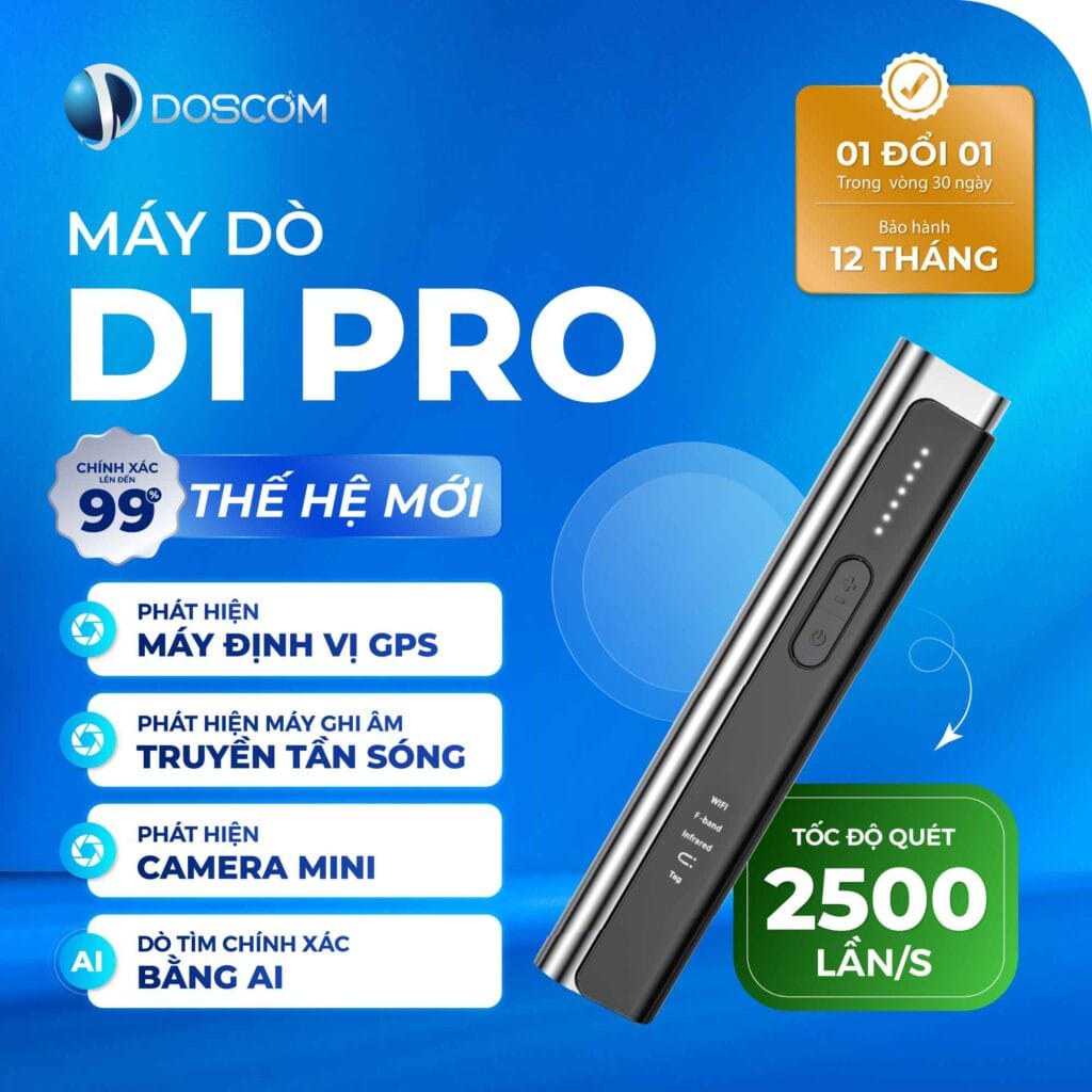 Thiết bị dò cầm tay D1 pro