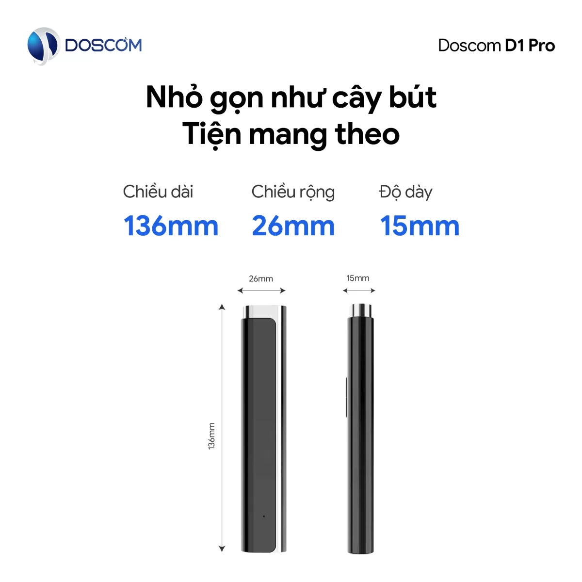 Thiết bị dò D1 Pro Doscom