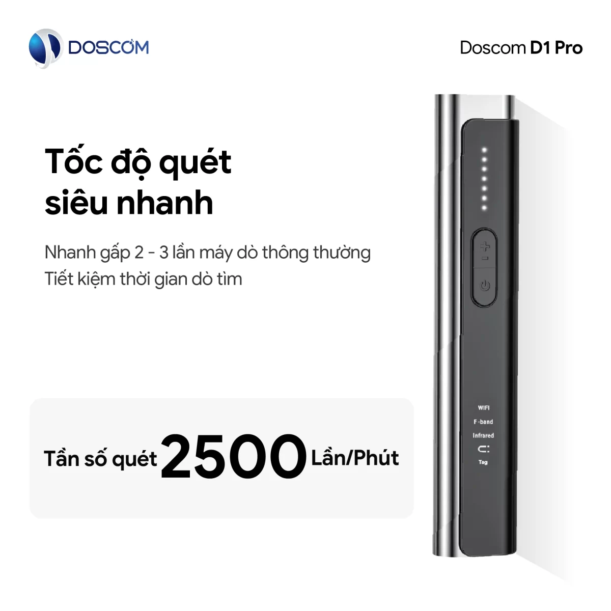 Thiết bị dò D1 Pro Doscom